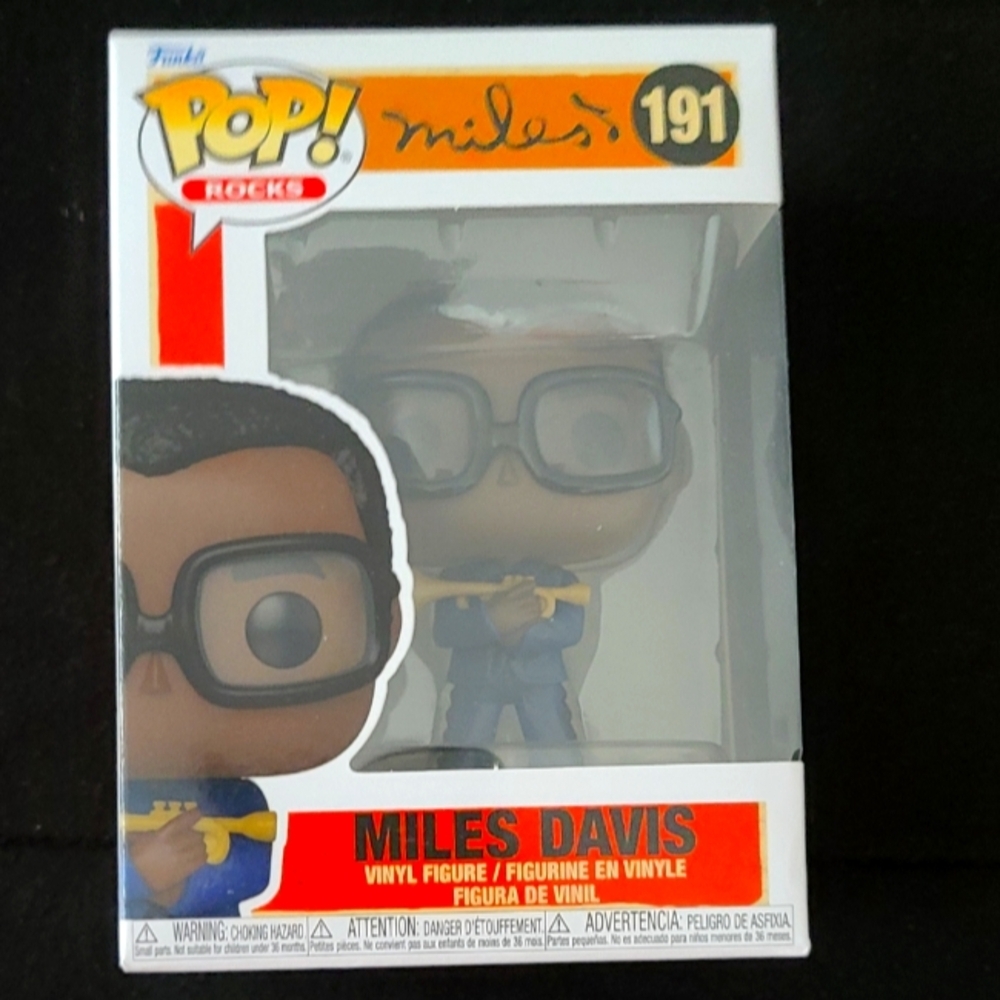 NEW Authentic Funko Pop! Rocks Miles Davis in Blue Suit